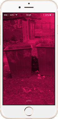 Скриншот с фильтром.