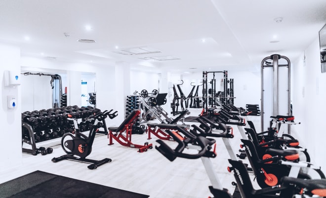 Тренажерный зал.