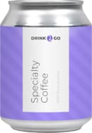 Алюминиевая банка кофе Декаф Флэт Уайт.